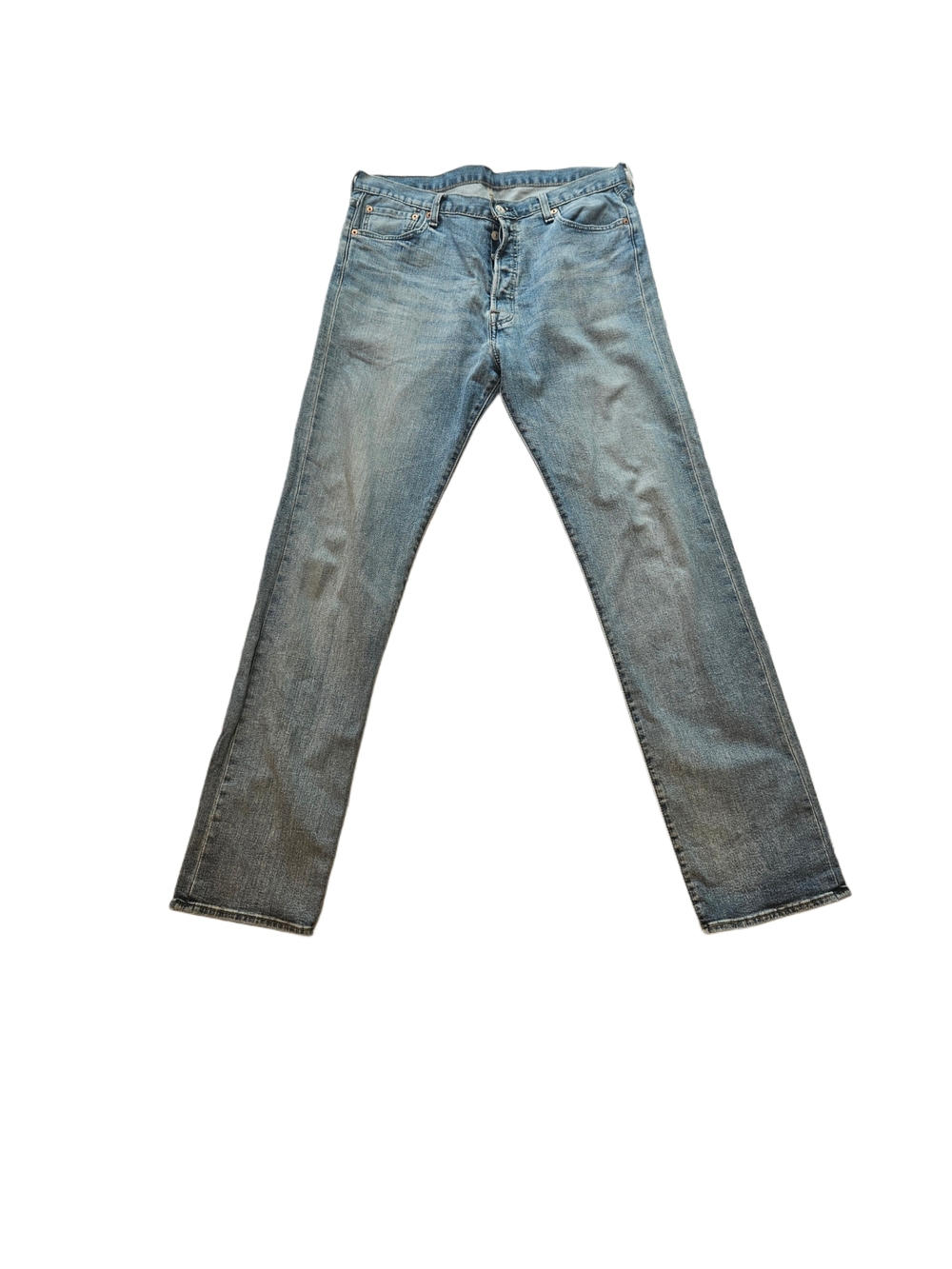 Levi's 501 Original Straight Leg Light Wash Jeans 36x36